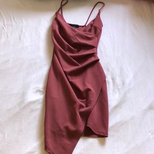 Pink mid dress